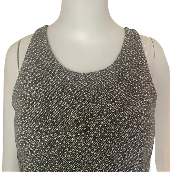 LULULEMON Hit It Tank Top Frozen Fizz White Black Racerback Workout Gym Active - Picture 9 of 15